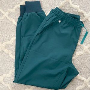 Figs FIONx Tansen Jogger Scrub Pants - Medium (SHORT)- CARIBBEAN BLUE